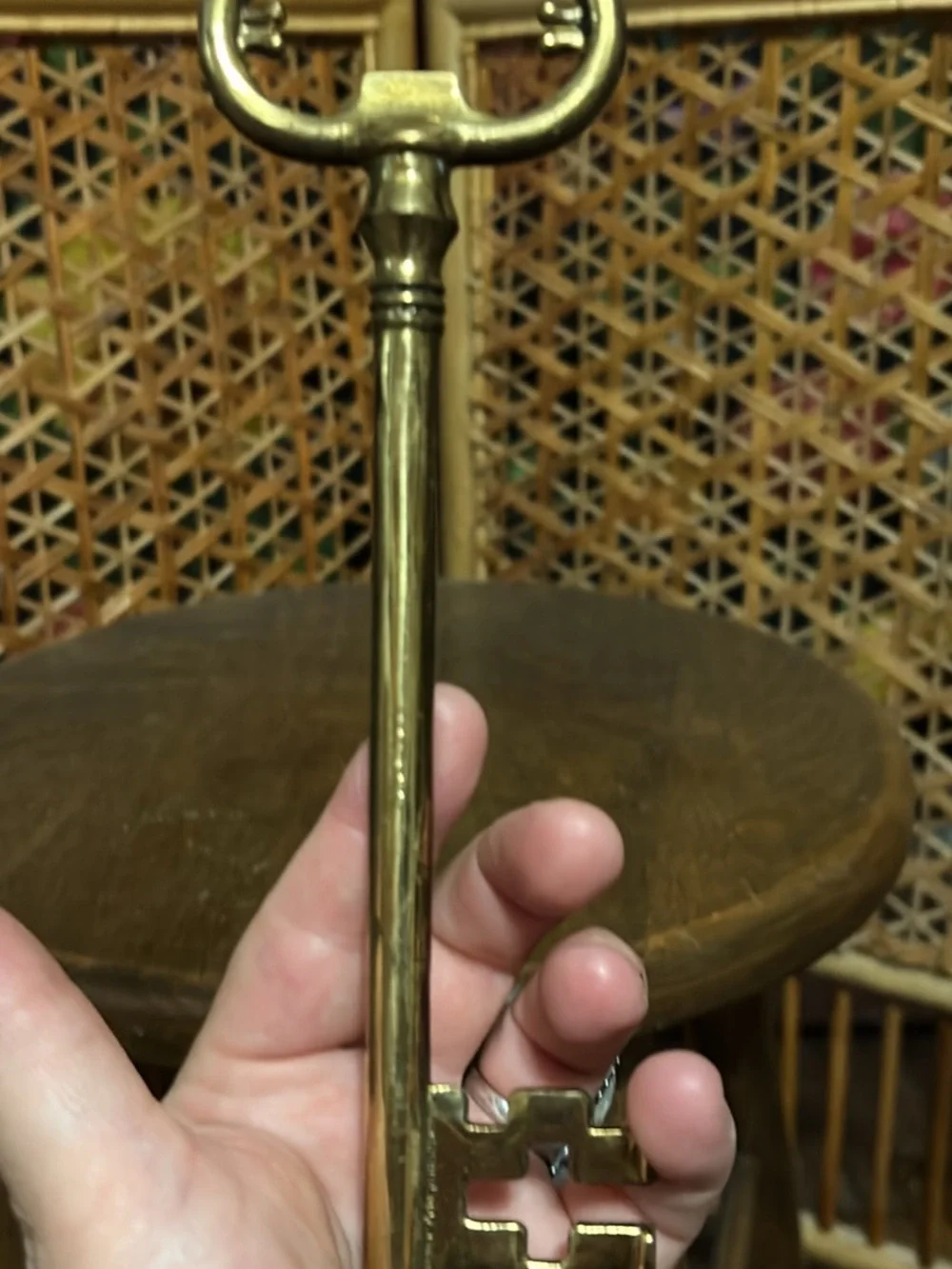 Brass Decorative Key Bottle Opener - Gold